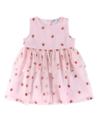 Name it - NMFJulianna Tulle Spencer Kjole - Cradle Pink